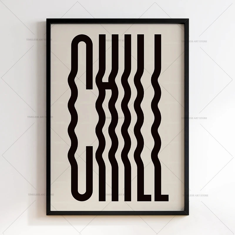 Overthink Typography Poster