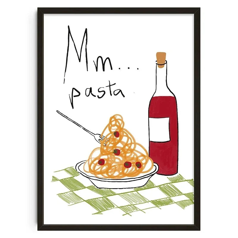 Retro Abstract Nourishing Soul Classic Wall Art