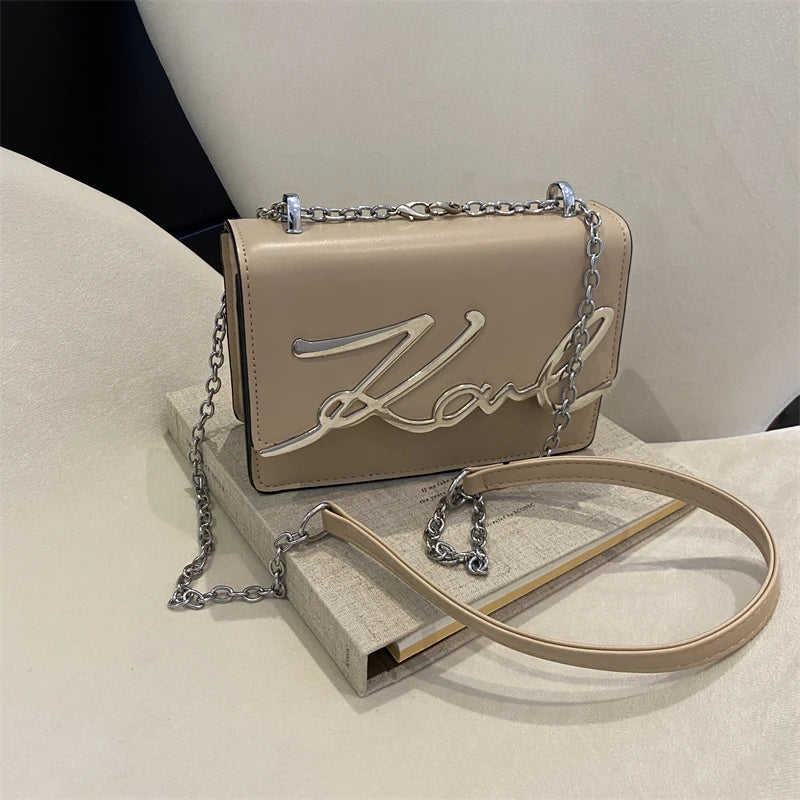 Fashionable Crossbody Bag Solid Color