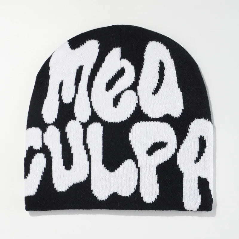 Mea Culpa Knitting Beanies Hat For Women & Men