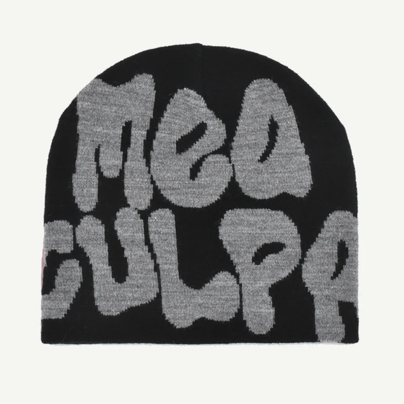 Mea Culpa Knitting Beanies Hat For Women & Men