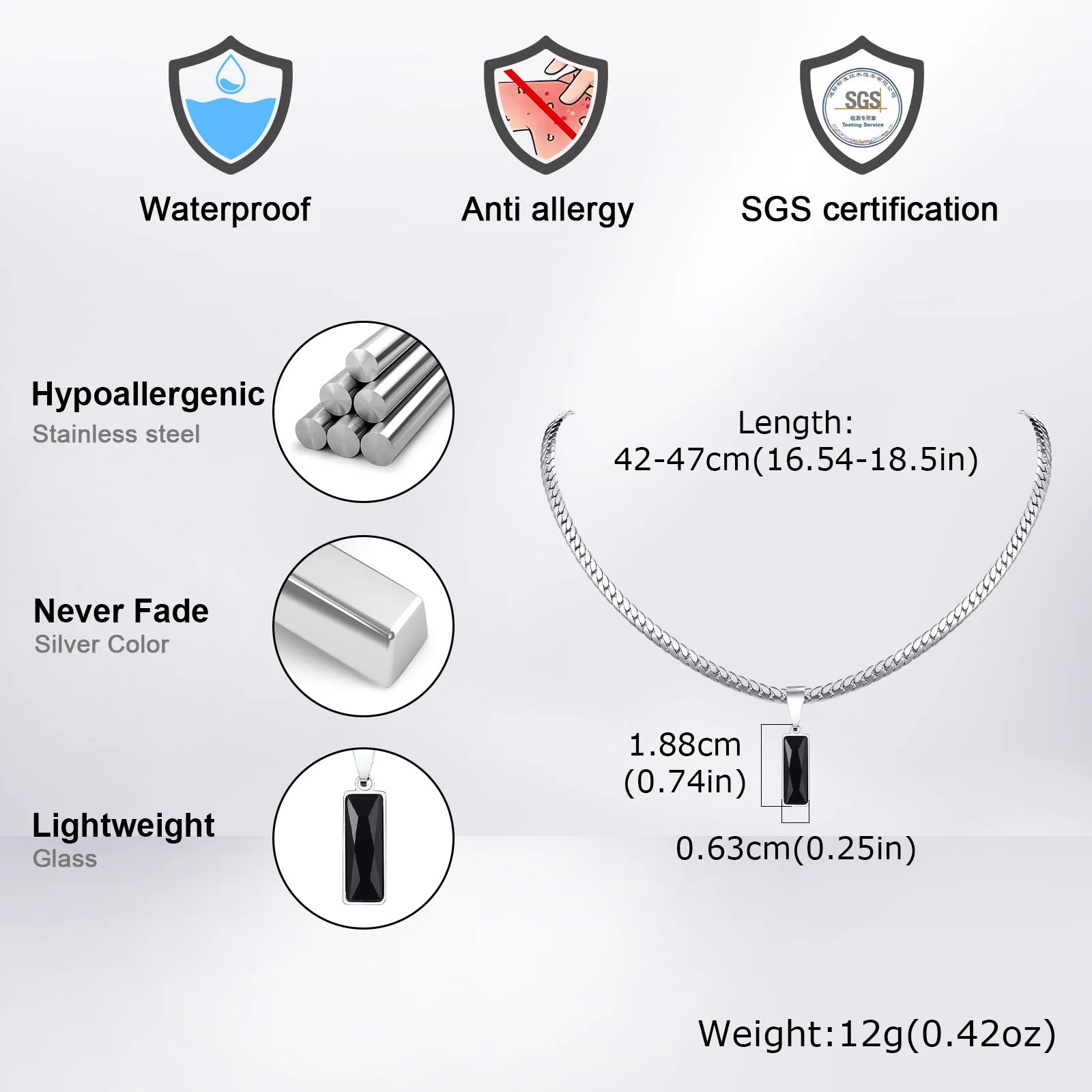 Stylish Mens Geometric Stone