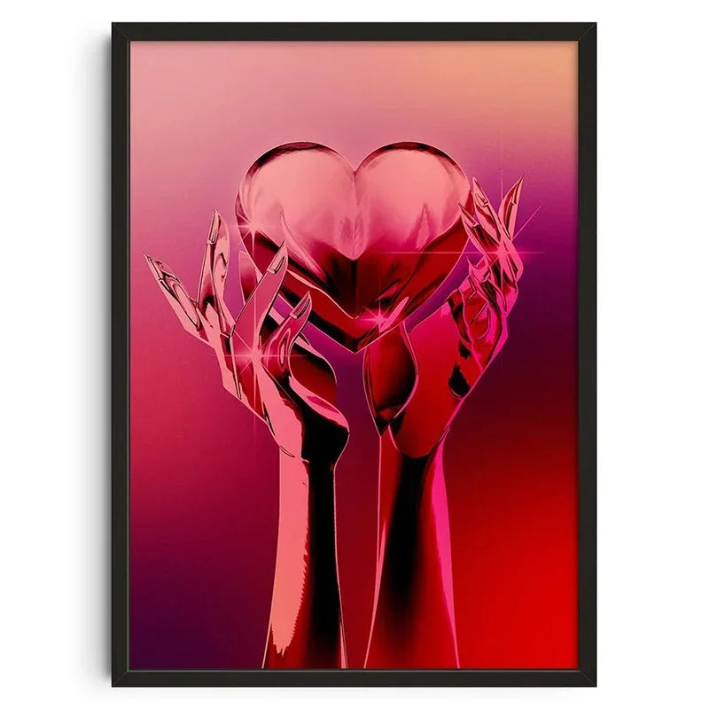 Retro Abstract Nourishing Soul Classic Wall Art