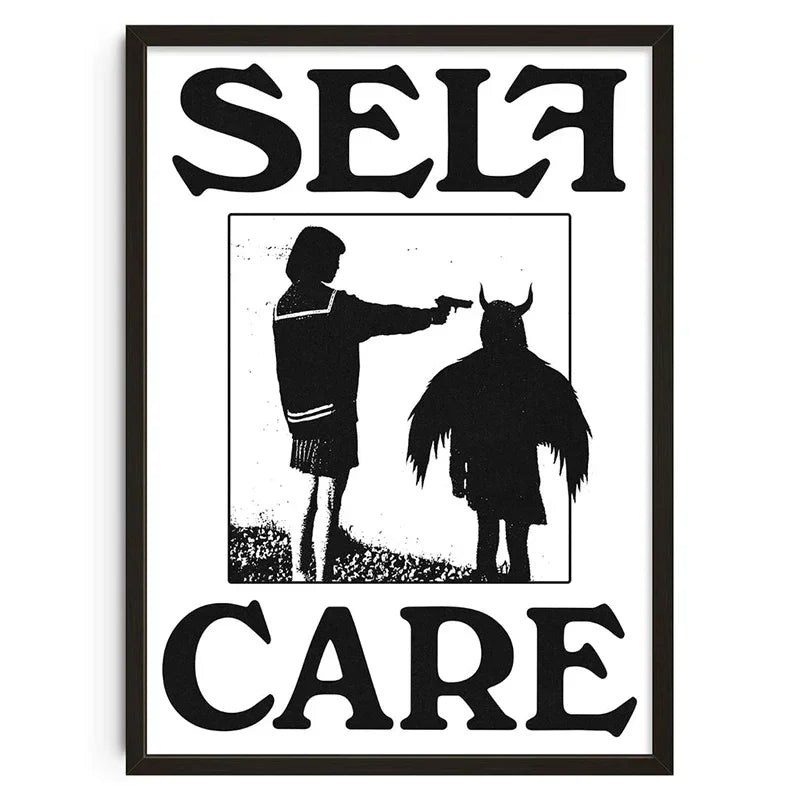 Retro Abstract Nourishing Soul Classic Wall Art